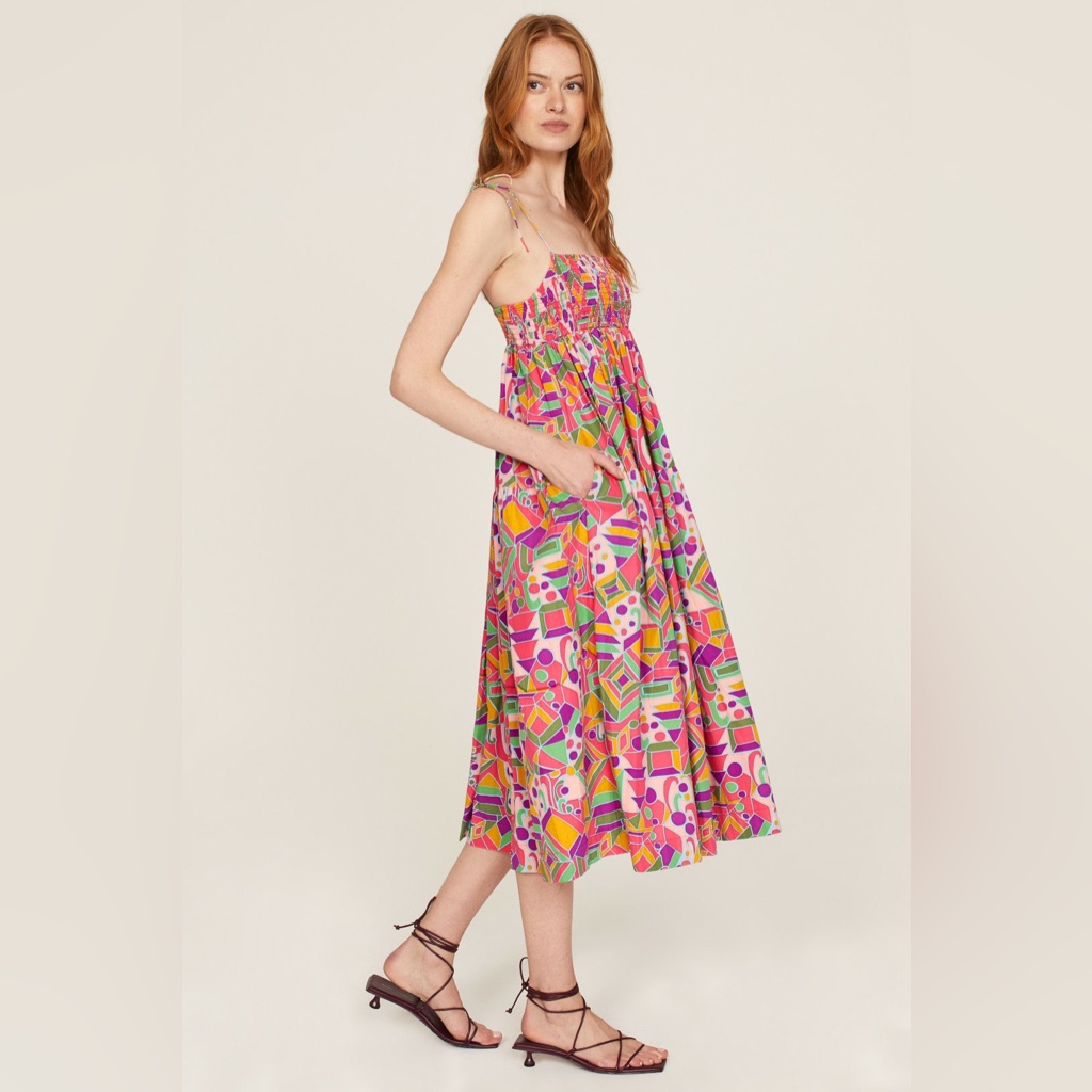 S/W/F Miro Dress Purple Pink S